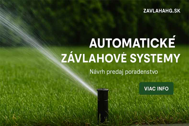 Automatický závlahový systém Hunter – H-Garden